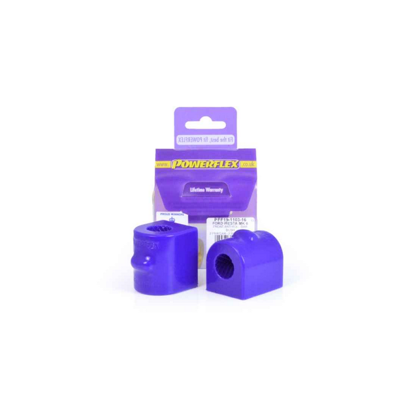 Silentbloc de barre stabilisatrice avant réf 3 Powerflex 16 mm Ford Fiesta Mk6 ST